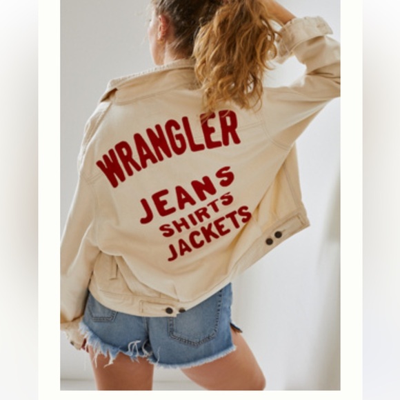 Wrangler Jackets & Blazers - Wrangler western Women's Cream Jacket